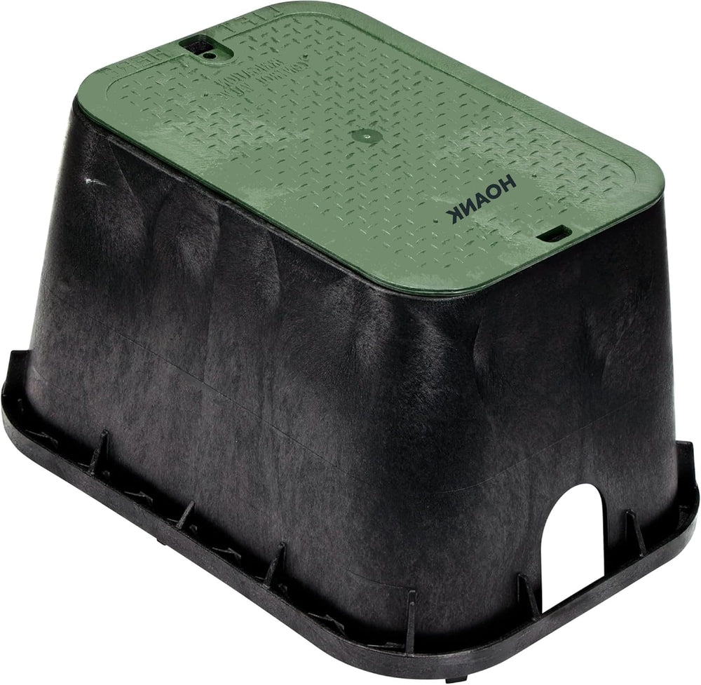 Rectangular Jumbo Valve Box and Cover, 15 in. x 22 in., 12 in. Height, Irriga...