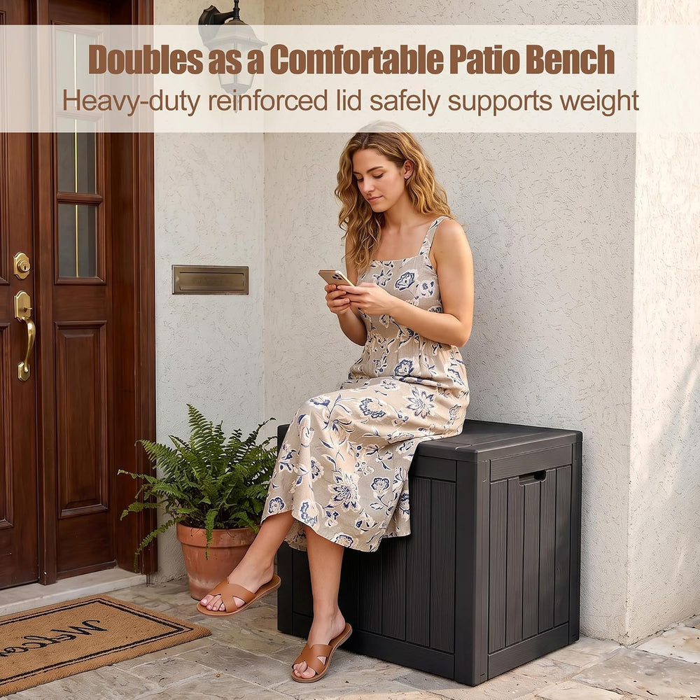 Package Delivery Boxes for Outside, 50 Gallon Outdoor Storage Box