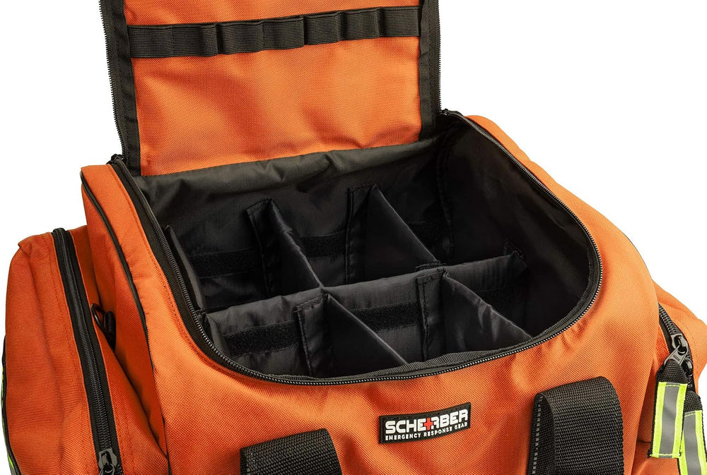 Scherber Fully-Stocked First Responder Bag | Professional EMT/EMS Trauma &...