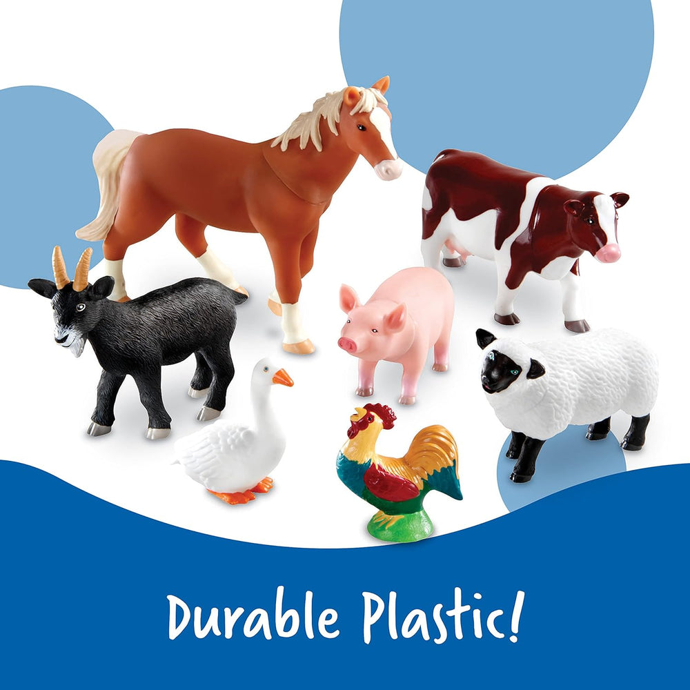 Learning Resources Jumbo Farm Animals