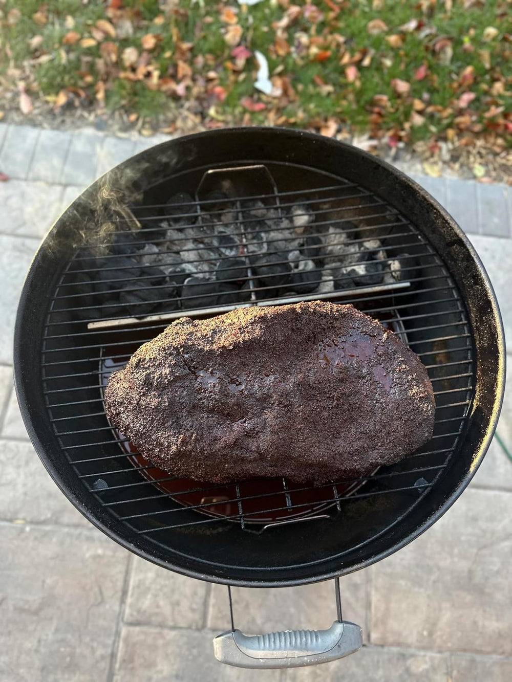 Smoke and Sizzle 4-in-1 Insert for 26" Kettle Grills – Charcoal Barrier,...