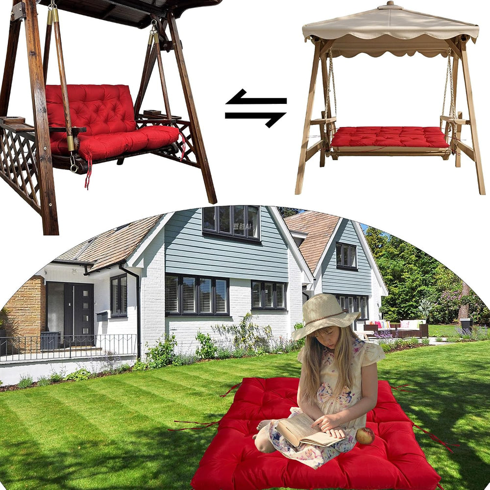 Porch Swing Cushions for Garden: Swing Replacement Cushions