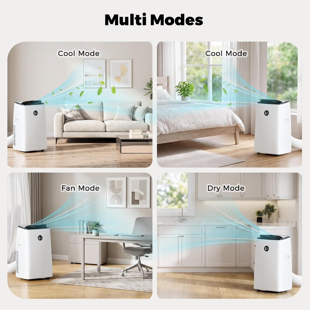 14000BTU Portable Air Conditioners, Floor Stand Portable AC Unit