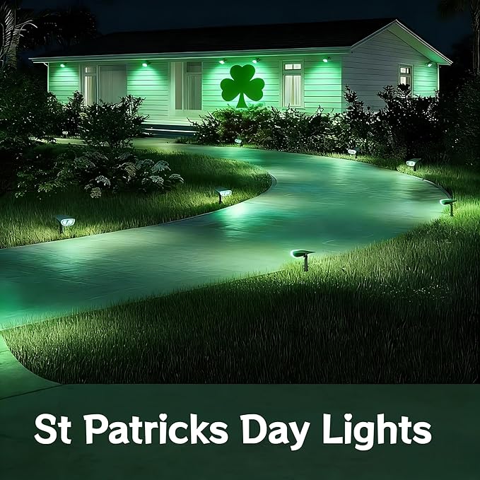 Linkind Solar Lights Outdoor StarRayS, Color Changing Solar Spot Lights, IP67...