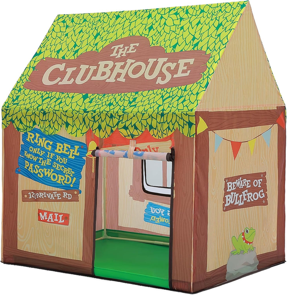 SweHouse Play Tent Indoor Clubhouse Boy Girl Playhouse, Green
