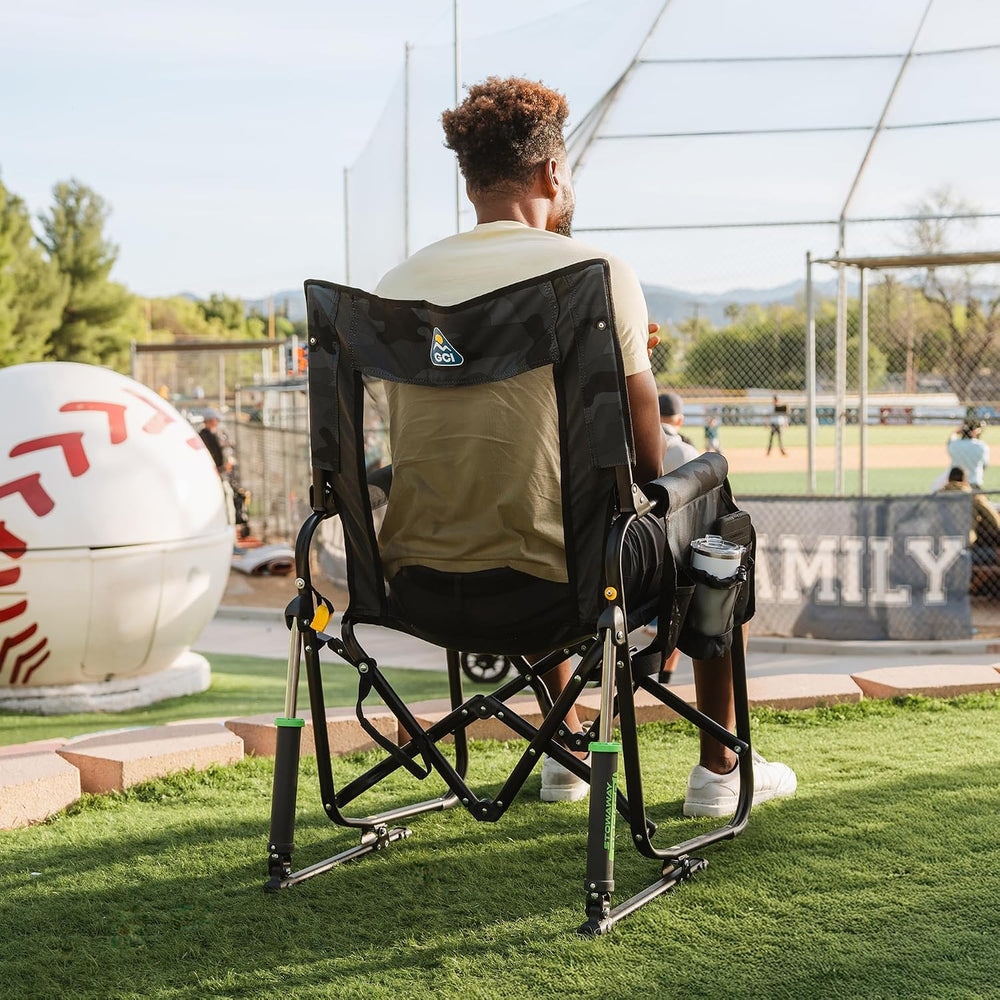 GCI Outdoor Stowaway Rocker - Stealth Camo