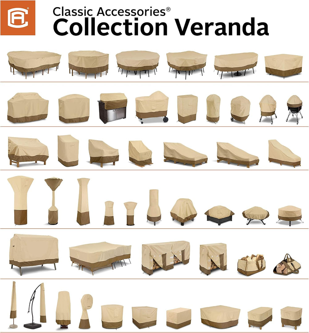 Classic Accessories Veranda Water-Resistant 58" BBQ Grill Cover