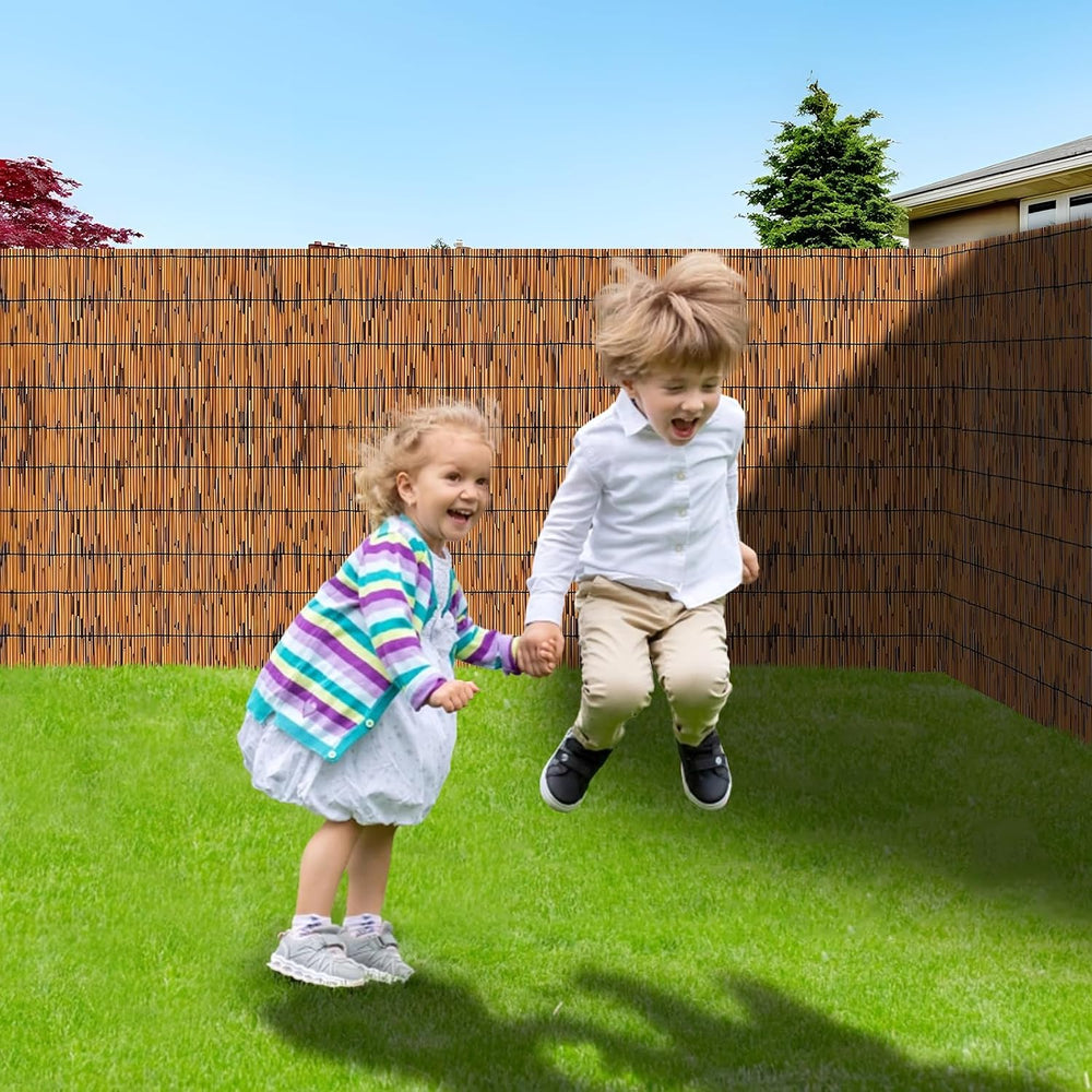 Reed Fence - Bamboo Fencing roll 3 feet high Outdoor Bamboo Privacy Screen fo...