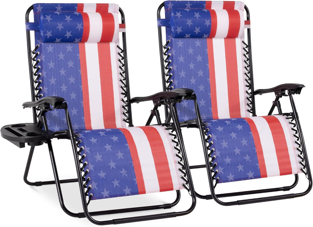 Best Choice Products Set of 2 Extra Wide Zero Gravity Chair Recliner
