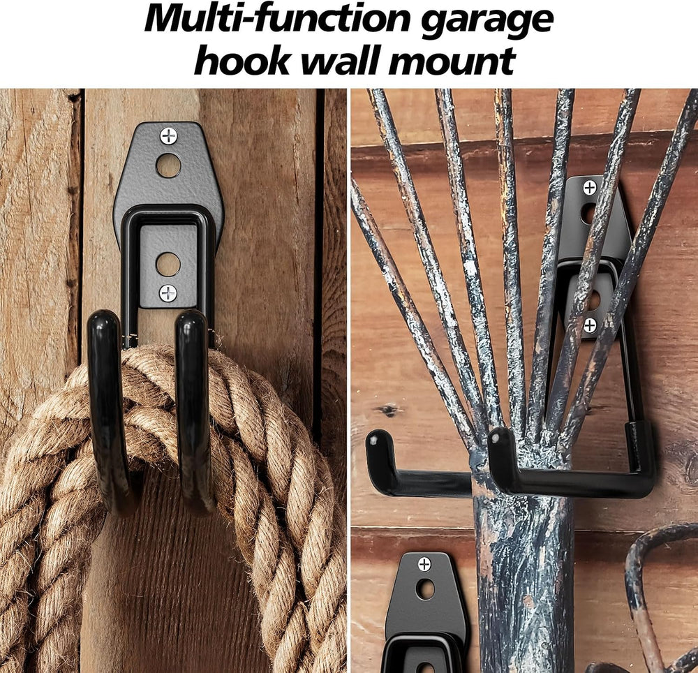 30-Pack Heavy Duty Garage Hooks for Storage & Hanging Items