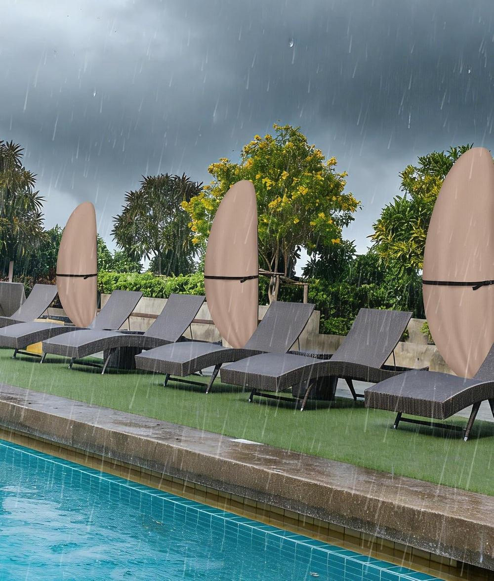 ULTCOVER Waterproof Patio Cantilever Offset Umbrella Cover