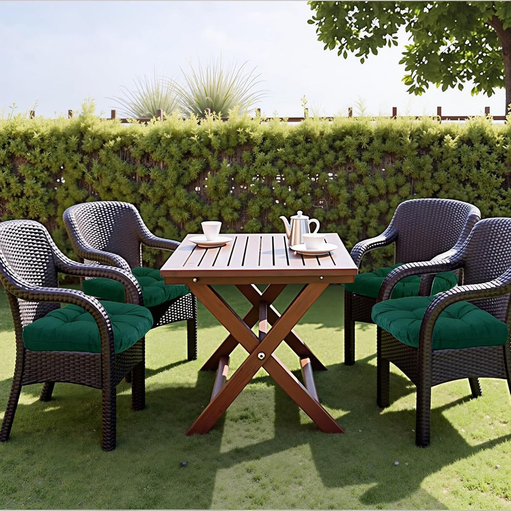 MTMR 2Pcs Outdoor Chair Cushions, Patio Furniture Seat Pads, Waterproof