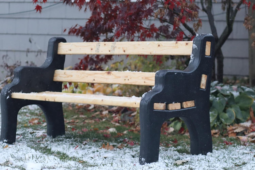 DIY Bench Ends Kit – Build Your Own Outdoor or Patio Bench – Fits Standard 2x...