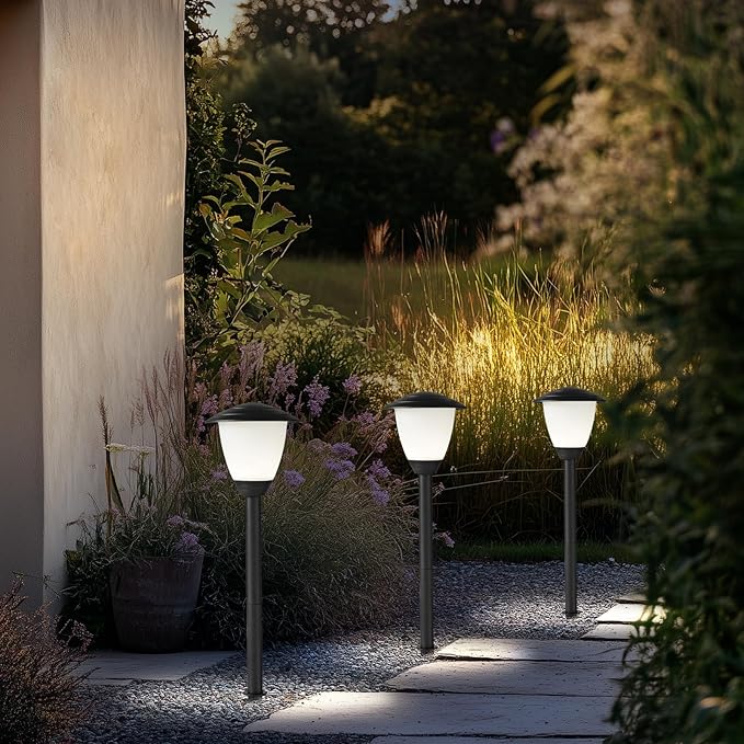 Low Voltage Pathway Lights LED Landscape Lights, 1.7W 12V, 3000K Warm White, ...