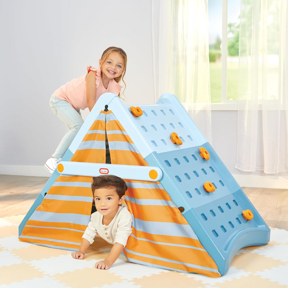 Little Tikes Campin’ & Climb Wall, Active Play Climbing Wall and Tent, fo...