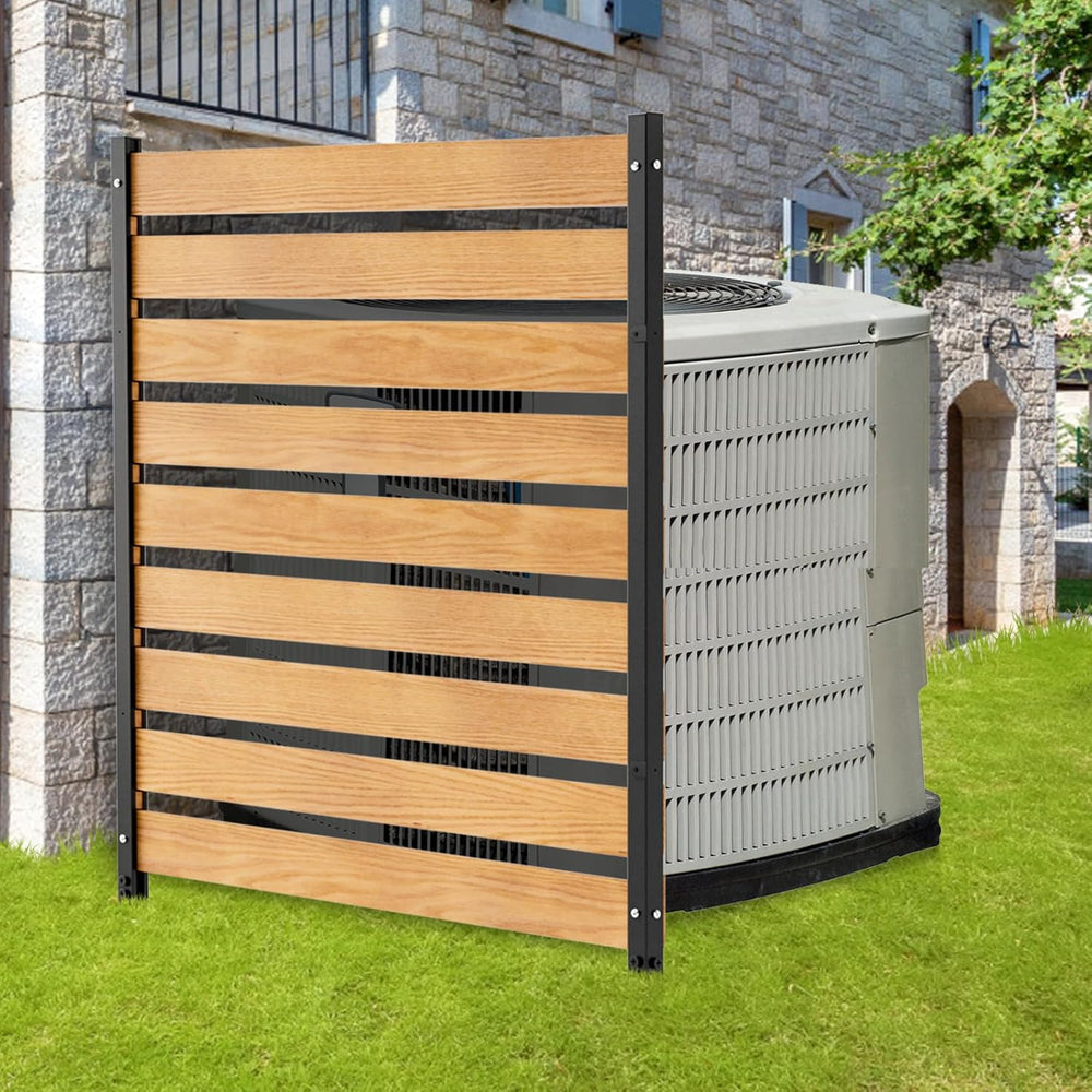 SUNYRISY 38" W x 60" H Air Conditioner Fence Privacy Screen Panel
