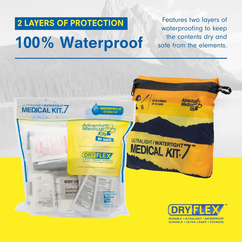 Adventure Medical Kits Ultralight/Watertight Medical Kit .7, (3 Person)