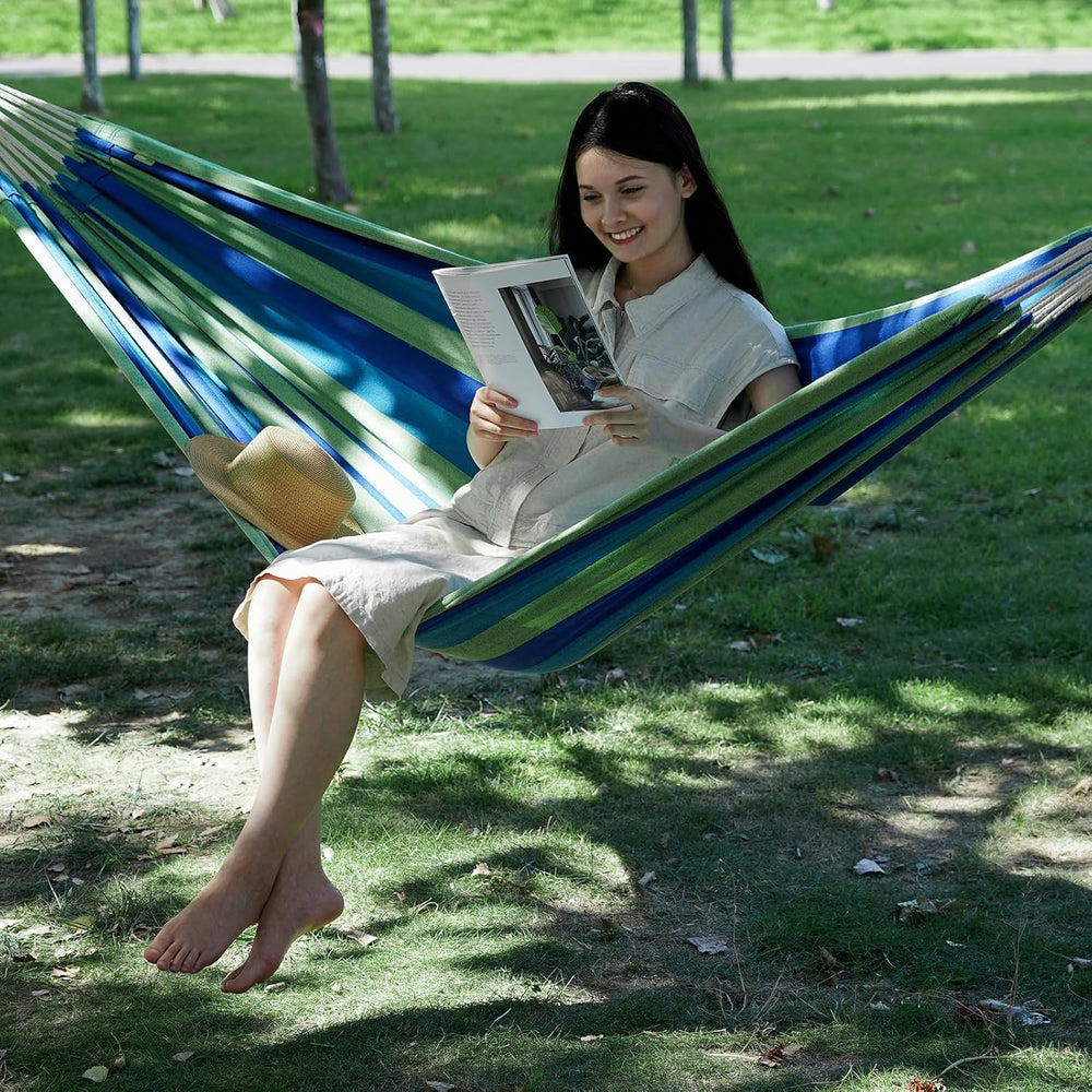 INNO STAGE Double Hammock with Tree Straps, Extra Large 2 Persons Hammock