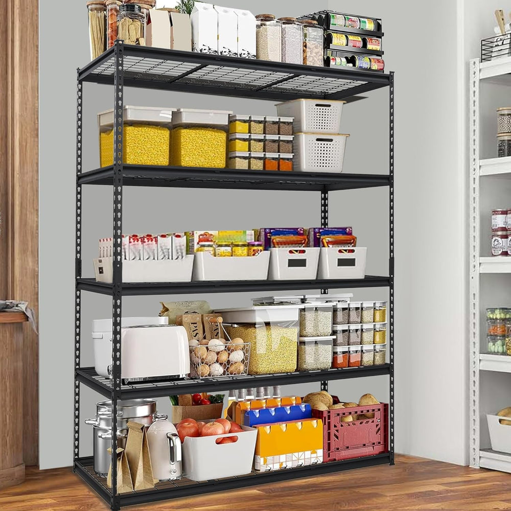GarveeTech Heavy Duty Garage Shelving Unit, 60 in L x 24 in W x 78 in H Adjus...