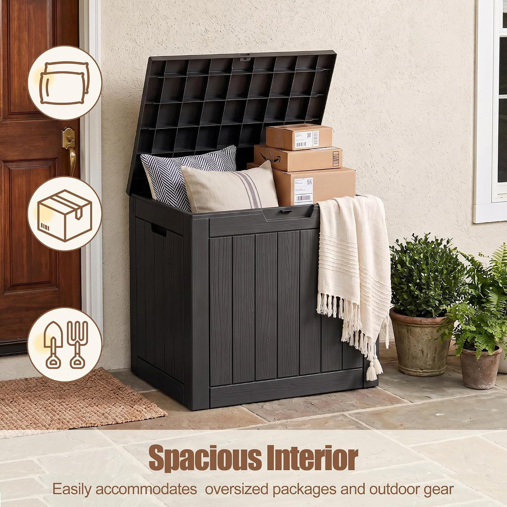 Package Delivery Boxes for Outside, 50 Gallon Outdoor Storage Box