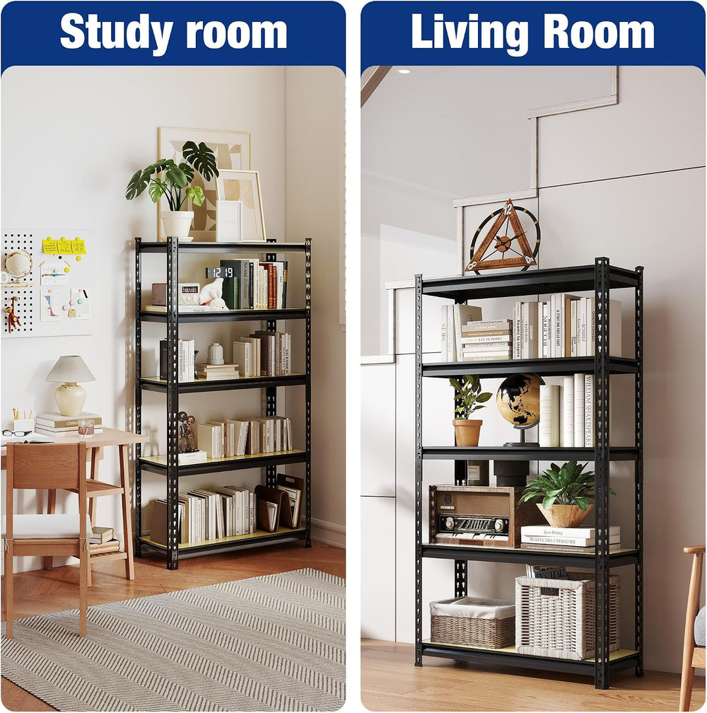 WORKPRO 2180LBS Capacity 5-Tier Storage Shelf 27.6”Wx11.8”Dx60”H