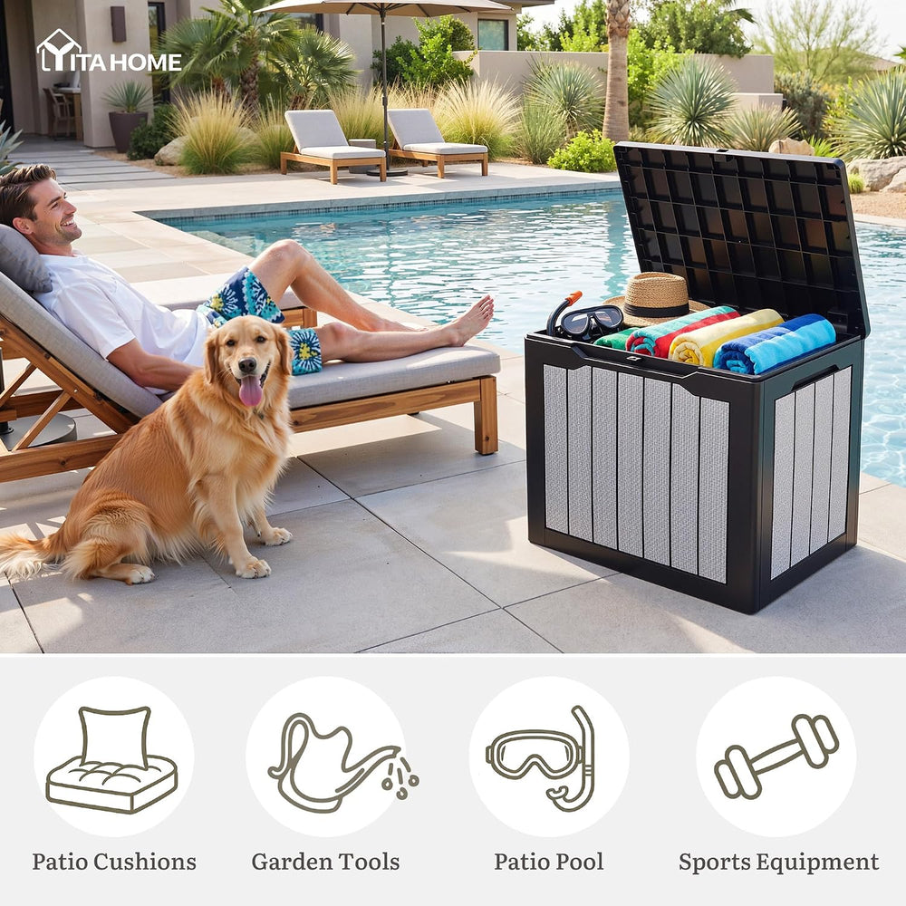 YITAHOME 30 Gallon Deck Box