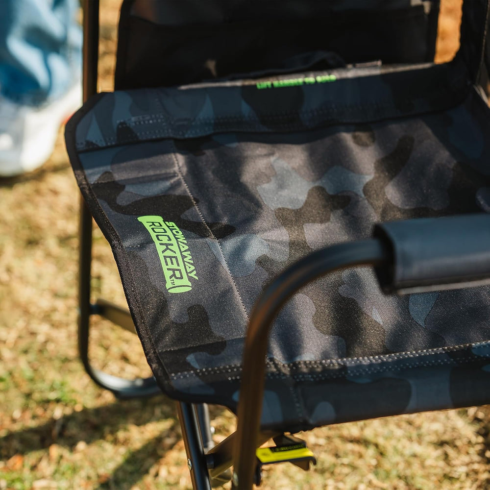 GCI Outdoor Stowaway Rocker - Stealth Camo