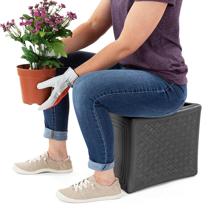 Simplay3 Handy Home 3-Level Heavy Duty Work/Garden Seat - 12" x 15"...