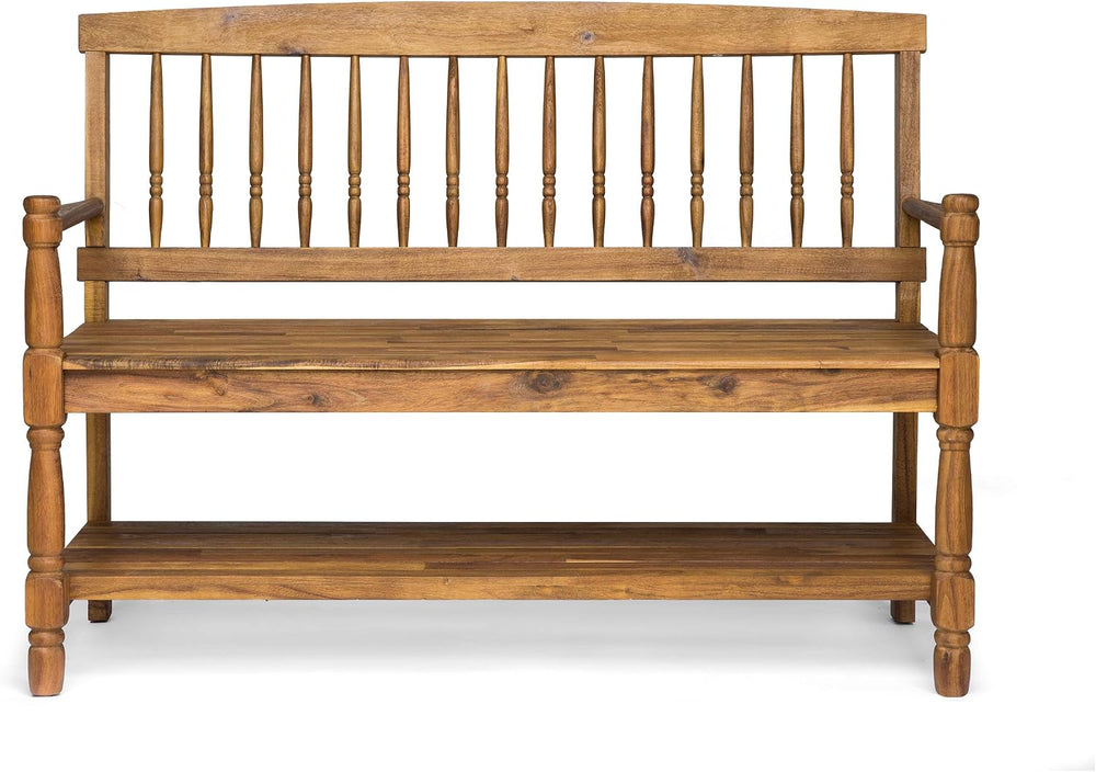 Great Deal Furniture Christopher Knight Home Cody Outdoor Acacia Wood Bench w...