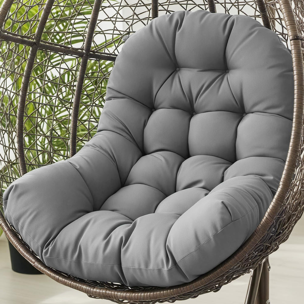 Egg Chair Cushion Replacement Outdoor Hanging Chair Cushion for Patio Furitur...