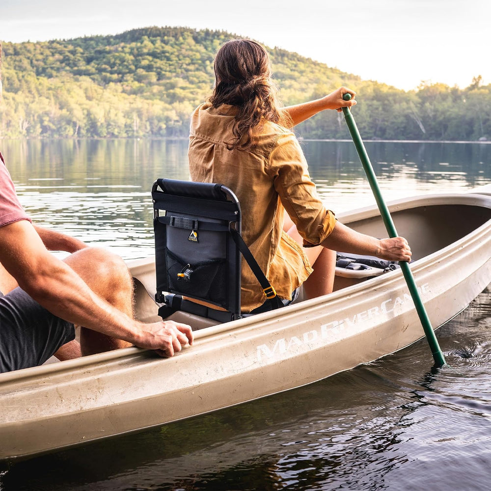 GCI Outdoor SitBacker Adjustable Canoe Seat with Back Support