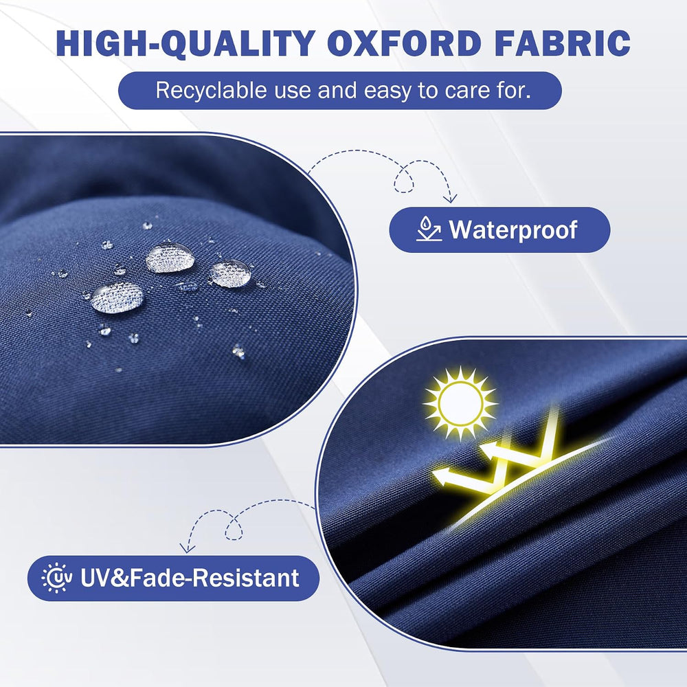 Rocking Chair Cushion, Waterproof and Fade-Resistant Patio Chair Cushions, Tu...