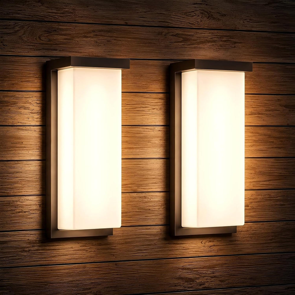 Outdoor Wall Light Sconce 14 Inch, IP66 Waterproof, 2640LM Brightness, 3CCT