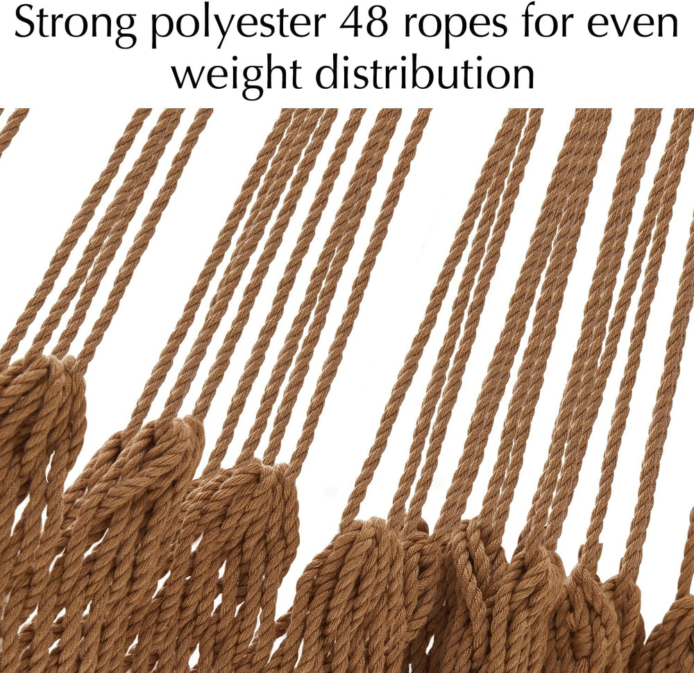 Large Caribbean Hammock Chair, XL Hanging Swing Tree Chair