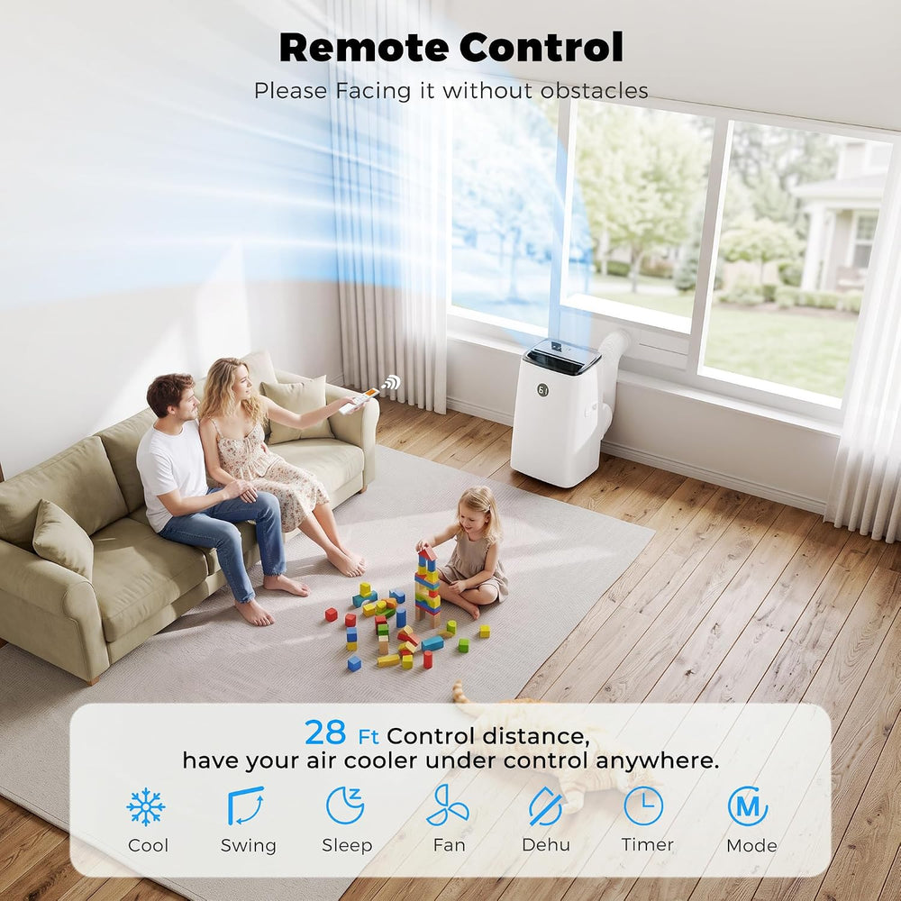 14000BTU Portable Air Conditioners, Floor Stand Portable AC Unit