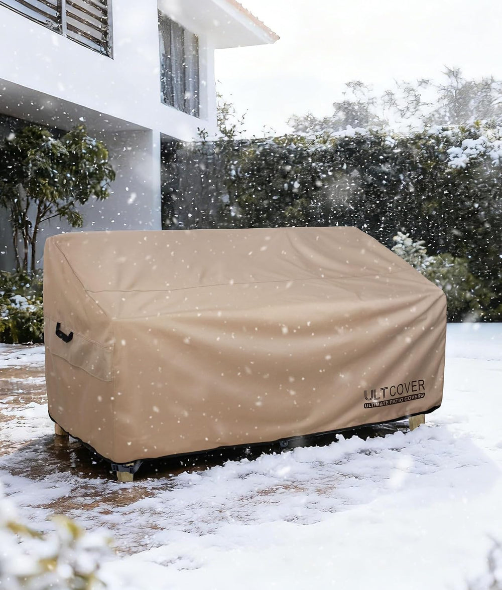 ULTCOVER Waterproof Patio Sofa Furniture Cover 90W x 40D x 35H inch