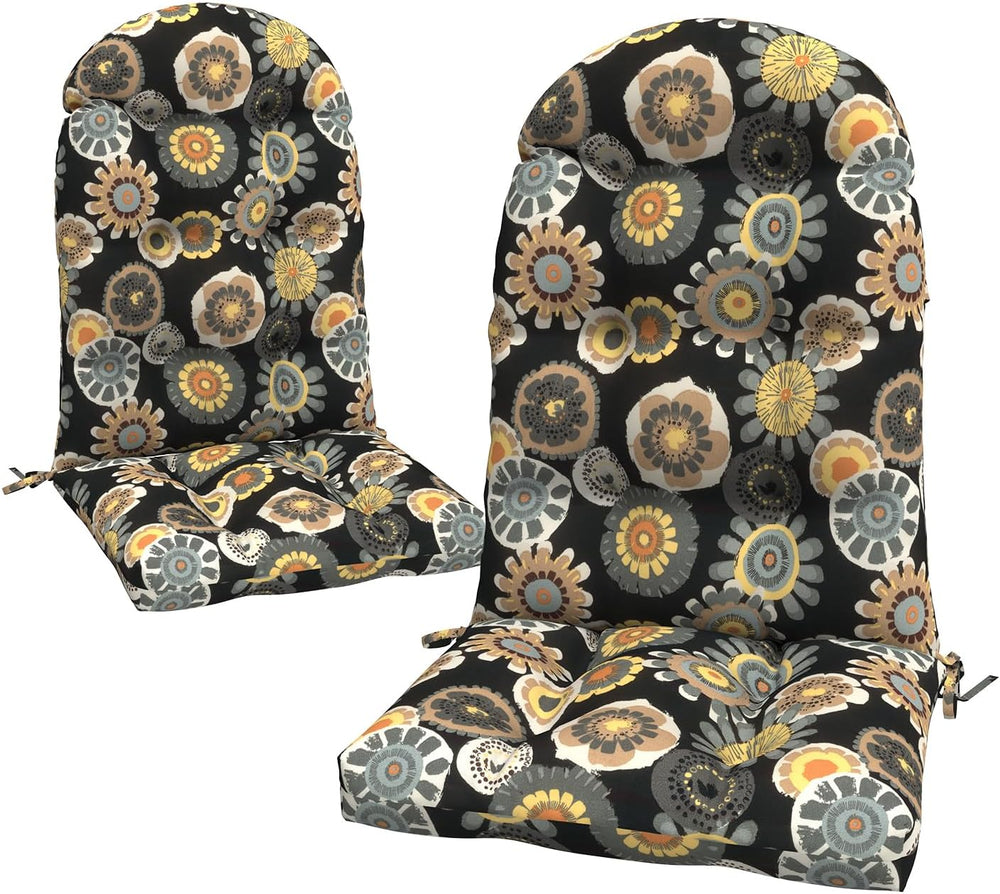 LVTXIII 2 Pack Outdoor Adirondack Chair Cushions, 44x19x4 Inch Water Repellen...