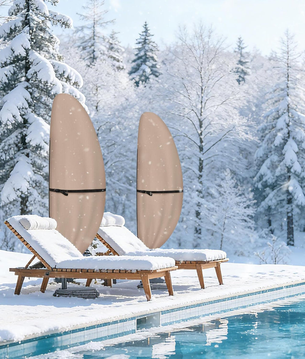 ULTCOVER Waterproof Patio Cantilever Offset Umbrella Cover