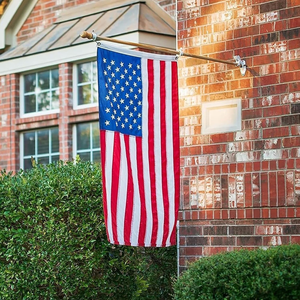 GYaozii 4x6Ft American Flags for Outside, Heavy Duty Spun US Flag TearProof