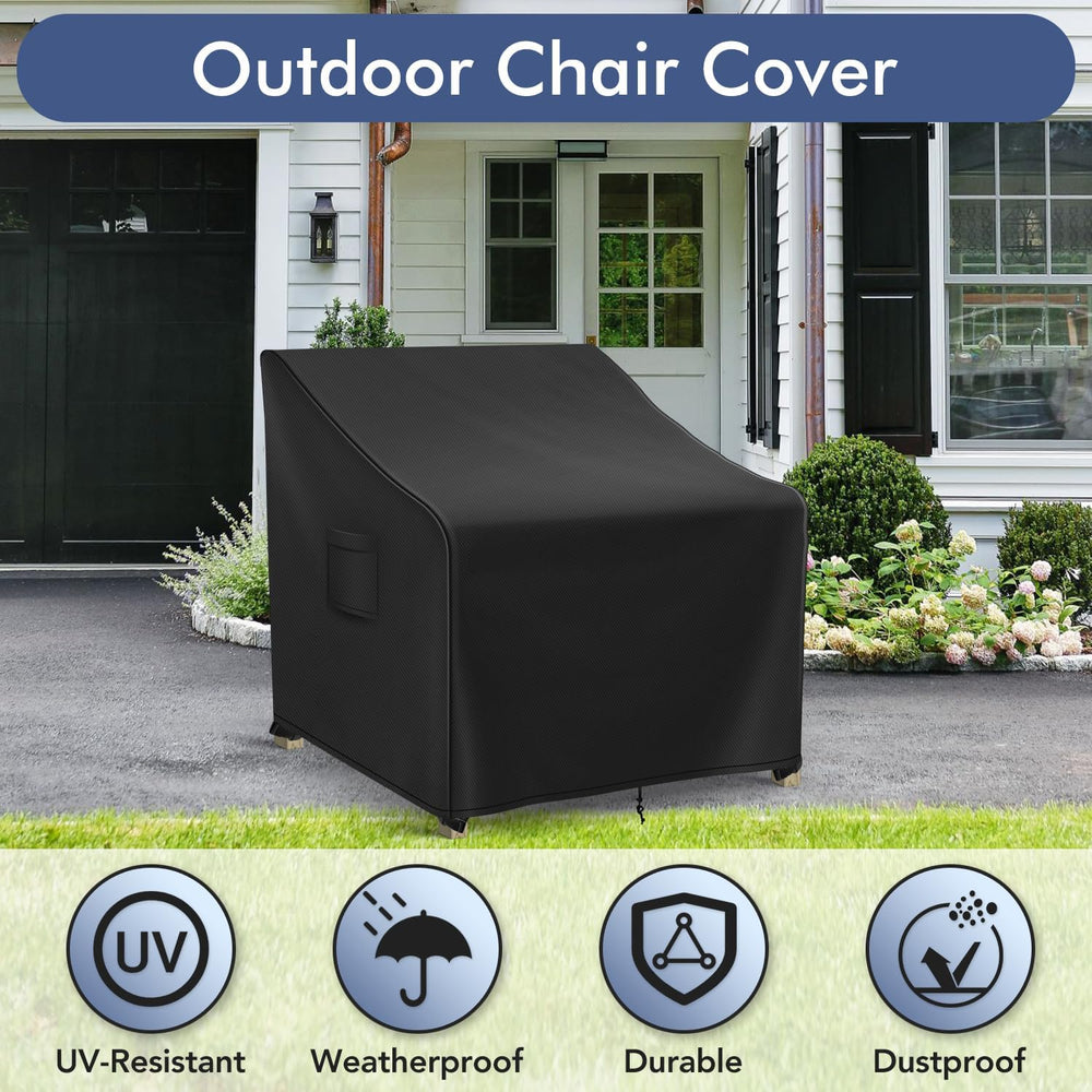 Richwon Outdoor Swivel Chair Covers Waterproof, Outdoor Rocking Chair Covers ...