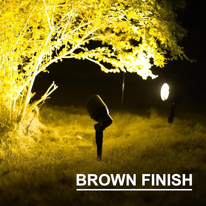 GOODSMANN Landscape Lighting Kits Low Voltage Spot Lights 8PK Landscape Flood...
