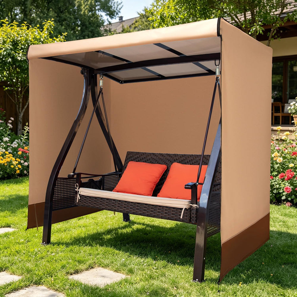 Outdoor Swing Covers Waterproof for Patio Swing 3 Seater