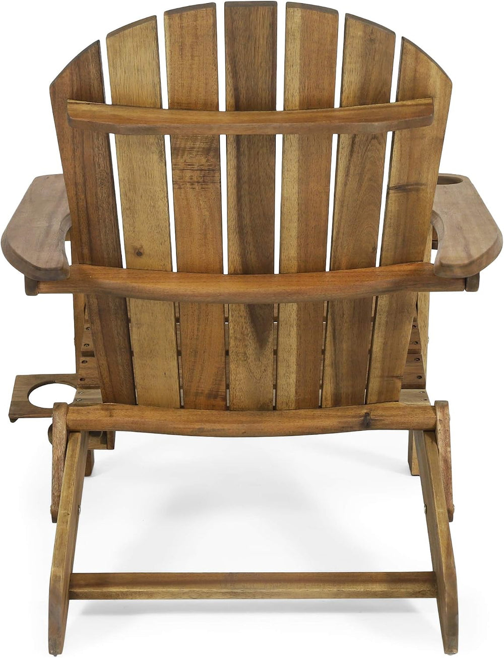 Christopher Knight Home Cynthia Outdoor Acacia Wood Folding Adirondack Chair,...