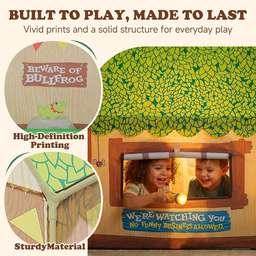 SweHouse Play Tent Indoor Clubhouse Boy Girl Playhouse, Green