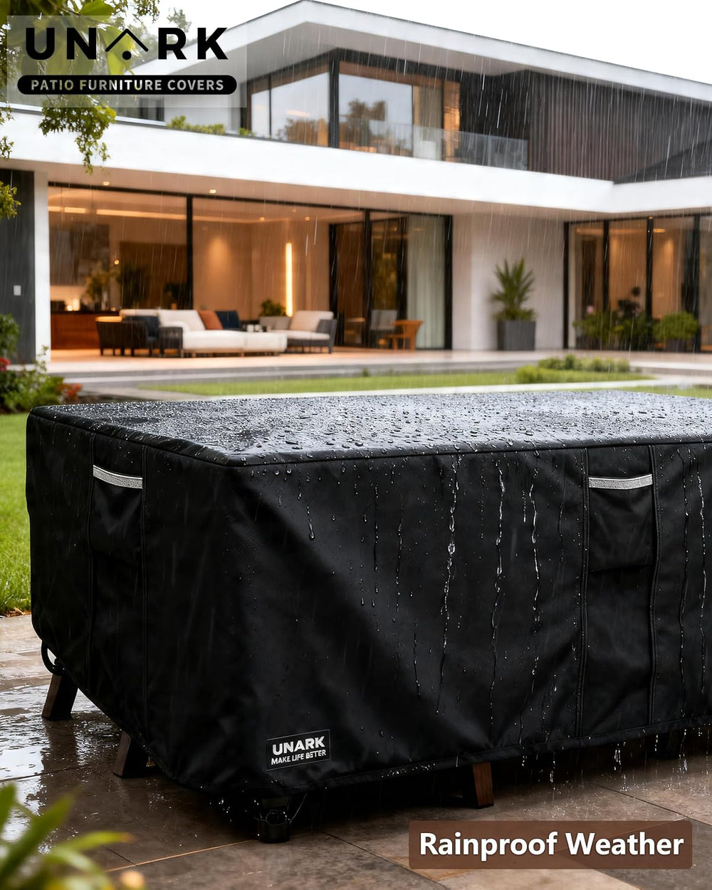 Outdoor Furniture Covers Waterproof for Patio Furniture Set, Heavy Duty 600D ...