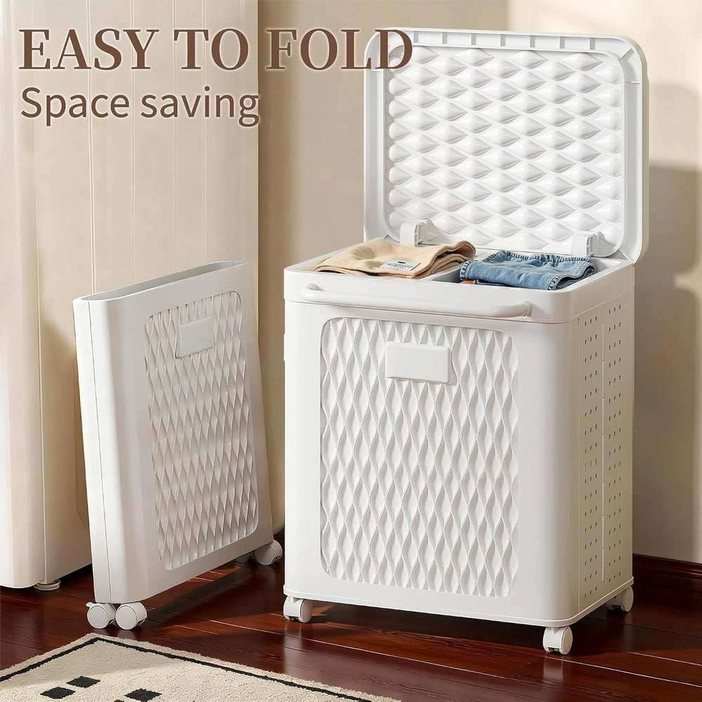 VECELO Deck Box, Outdoor Storage Box with Wheels and Lid, Waterproof Storage ...