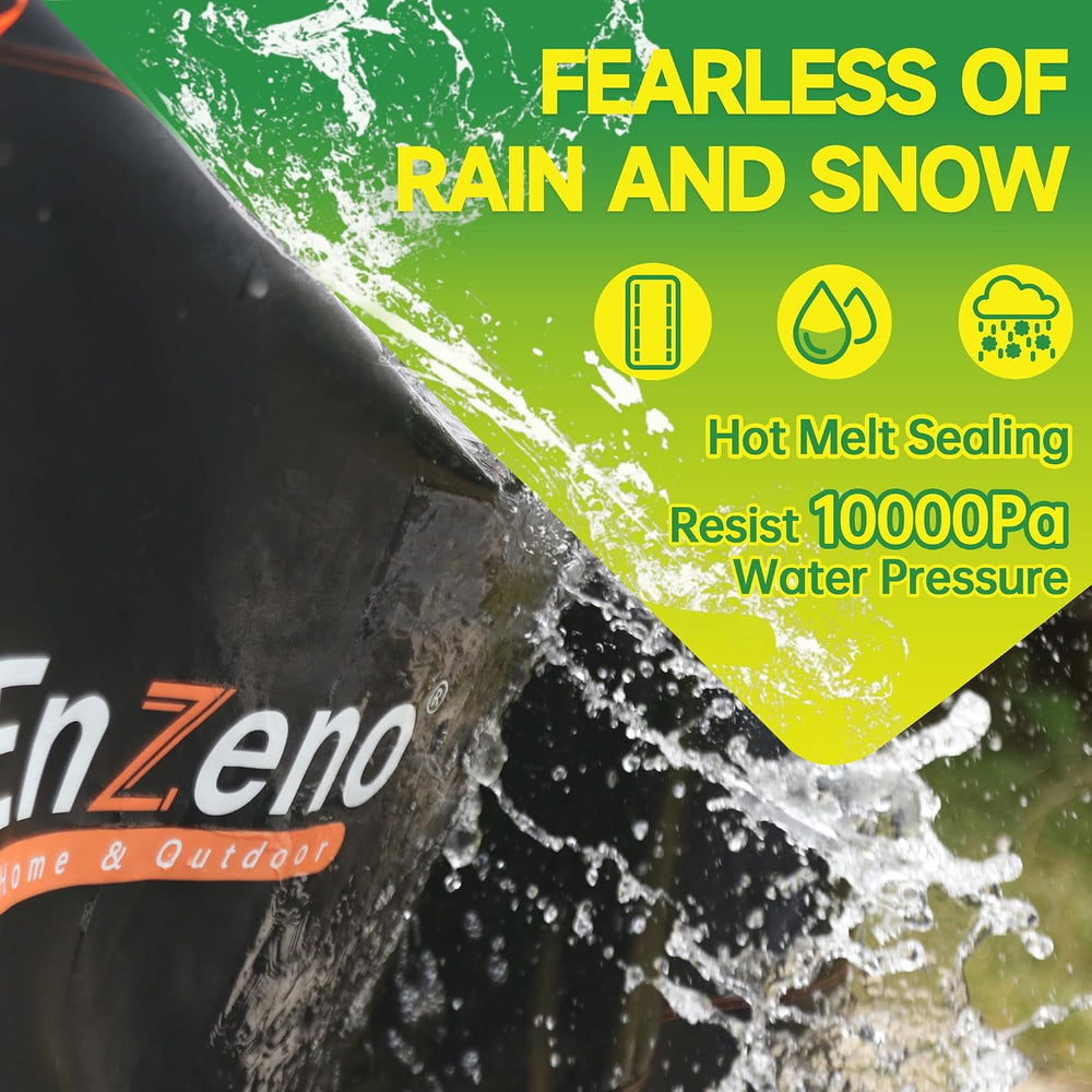 Enzeno Patio Furniture Cover Outdoor Waterproof 110" L x 57" W x 28...