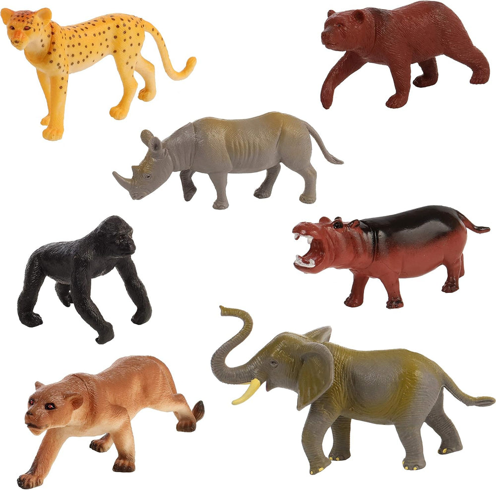 100Piece Set of Animals Figures & Accessories