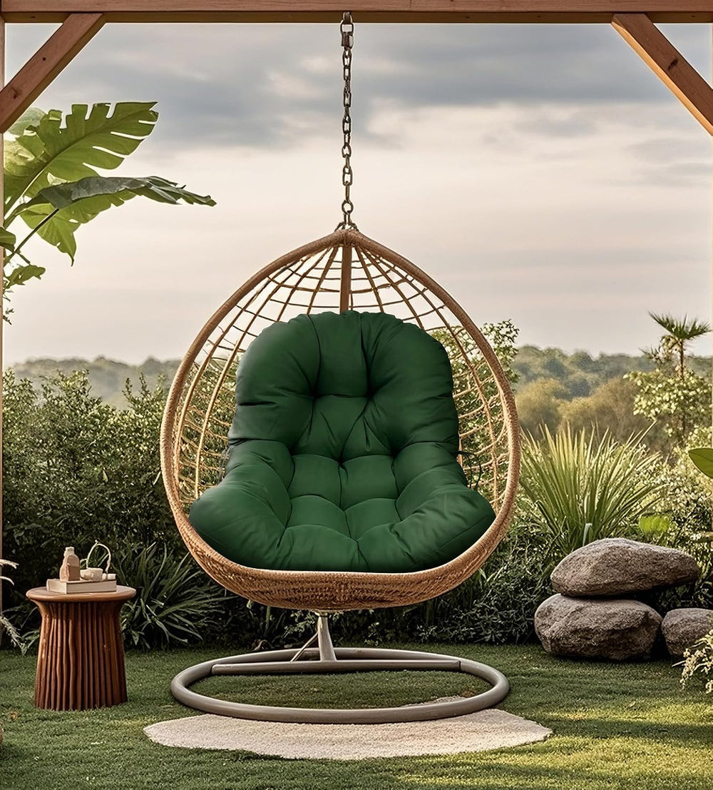 Waterproof Egg Chair Cushion Replacement for Patio Hanging Basket