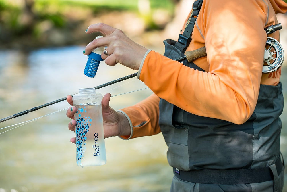 Katadyn BeFree Collapsible Water Filter Bottle 0.6L, Hiking & Trail Running